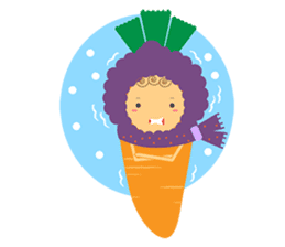 Orangie the Carrot sticker #3691604