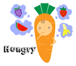 Orangie the Carrot sticker #3691605