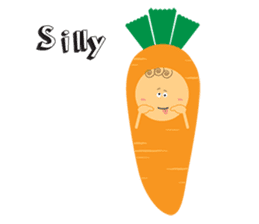 Orangie the Carrot sticker #3691606