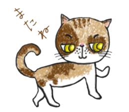 Is tabby cat sticker #3691616
