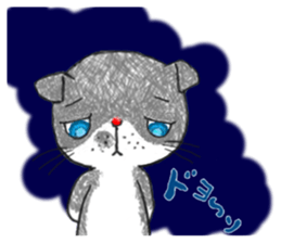 Is tabby cat sticker #3691624