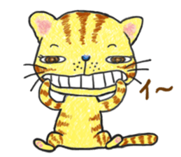 Is tabby cat sticker #3691625