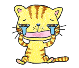 Is tabby cat sticker #3691628
