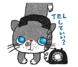 Is tabby cat sticker #3691645
