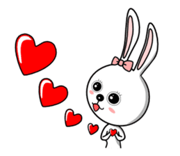 Lovely Rabbit Lily's diary sticker #3691853
