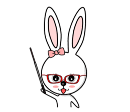 Lovely Rabbit Lily's diary sticker #3691854