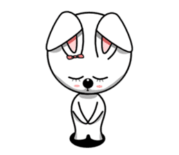 Lovely Rabbit Lily's diary sticker #3691856
