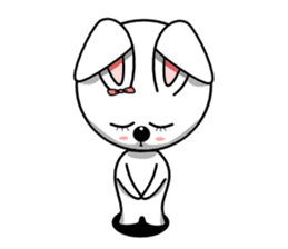 Lovely Rabbit Lily's diary sticker #3691856