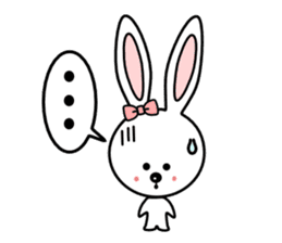 Lovely Rabbit Lily's diary sticker #3691858