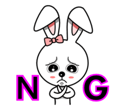 Lovely Rabbit Lily's diary sticker #3691866