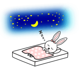 Lovely Rabbit Lily's diary sticker #3691881