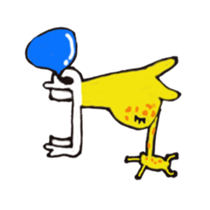 animals of happy wu sticker #3691949