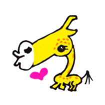 animals of happy wu sticker #3691951