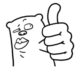 It is a bear sticker #3692001