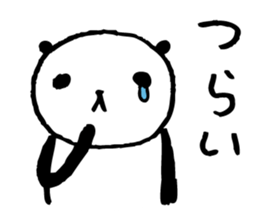 Every day of a panda24 sticker #3692019