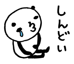 Every day of a panda24 sticker #3692021