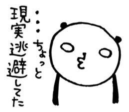 Every day of a panda24 sticker #3692032