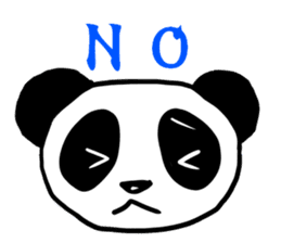 Daily life of the panda sticker #3692223
