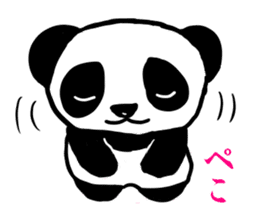 Daily life of the panda sticker #3692226