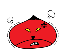 Lovely chestnut sticker #3692381