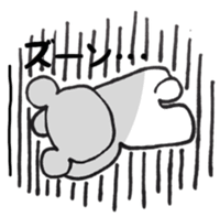 White bear stickers sticker #3693173