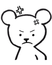 White bear stickers sticker #3693175