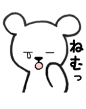 White bear stickers sticker #3693179