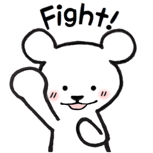 White bear stickers sticker #3693183