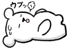 White bear stickers sticker #3693187