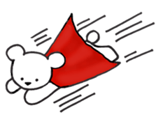 White bear stickers sticker #3693198