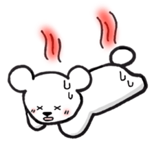 White bear stickers sticker #3693205