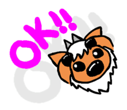 Dialect antelope sticker of Nagano sticker #3693760