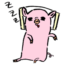 Baby pig chaos version sticker #3693811