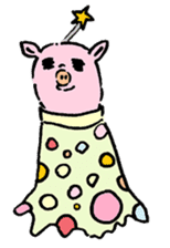 Baby pig chaos version sticker #3693813
