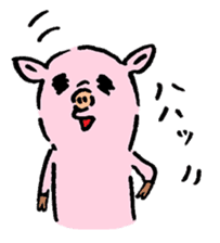 Baby pig chaos version sticker #3693815