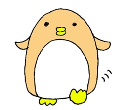 Colorful penguins PETA sticker #3693851