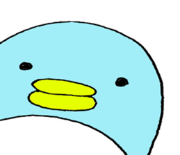 Colorful penguins PETA sticker #3693862