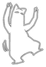 cat 's sticker #3693975