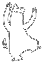 cat 's sticker #3693975