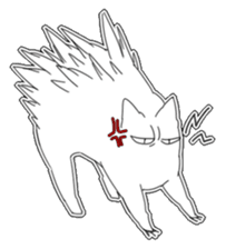 cat 's sticker #3693980