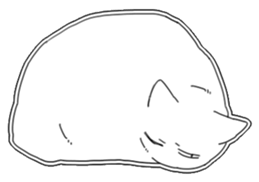 cat 's sticker #3693988