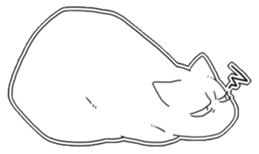 cat 's sticker #3693997