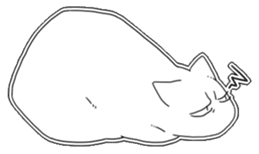 cat 's sticker #3693997