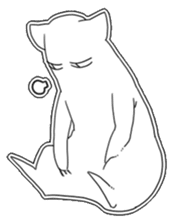 cat 's sticker #3693998