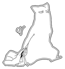 cat 's sticker #3693999