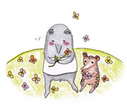 Surreal Malaysia tapir sticker #3694014