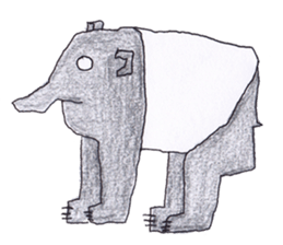 Surreal Malaysia tapir sticker #3694037