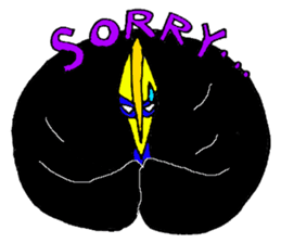 angry Cassowary sticker #3694050
