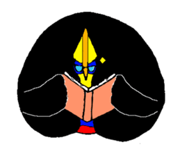 angry Cassowary sticker #3694055