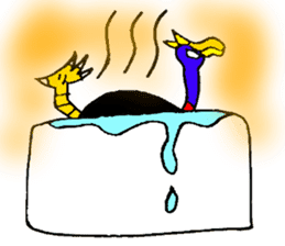 angry Cassowary sticker #3694063